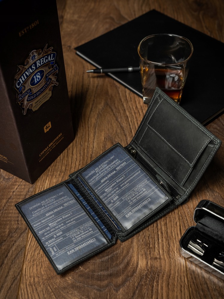 Гаманець чоловічий Buffalo Wild N4-B-MHU BLACK Гаманець чоловічий Buffalo Wild N4-B-MHU BLACK